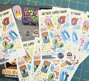 Stickers by Andrew Kuenzi - Art Department LLC