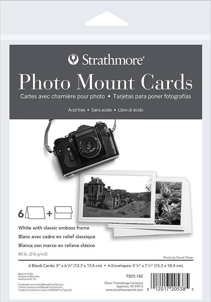Strathmore Photo Mount Cards - Art Department LLC