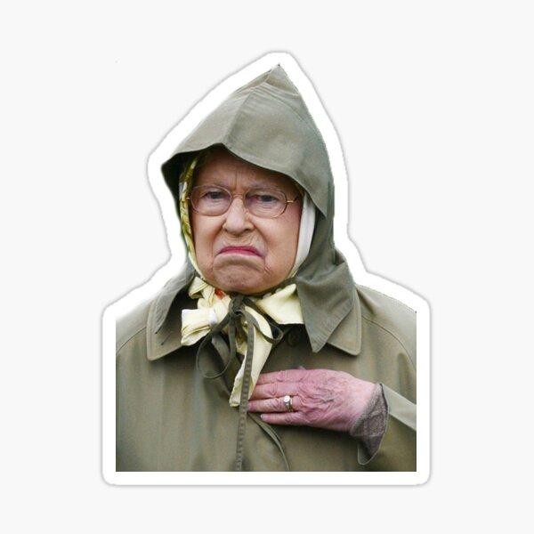 The Queen Disapproves Sticker