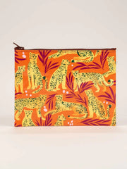 Blue Q Zipper Pouch - Art Department LLC