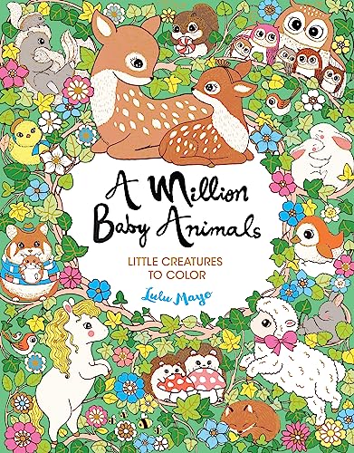 A Million Baby Animals: Little Creatures to Color - Art Department LLC