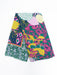 Gabrielle Lightweight Scarf - Green/Pink, Floral Geometric - Art Department LLC