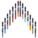 PINTAR Metallic Paint Pens - 14 Pack, 0.7MM Fine Tip - Art Department LLC