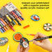 Extra Fine Tip Acrylic Paint Marker Set of 28 - Art Department LLC