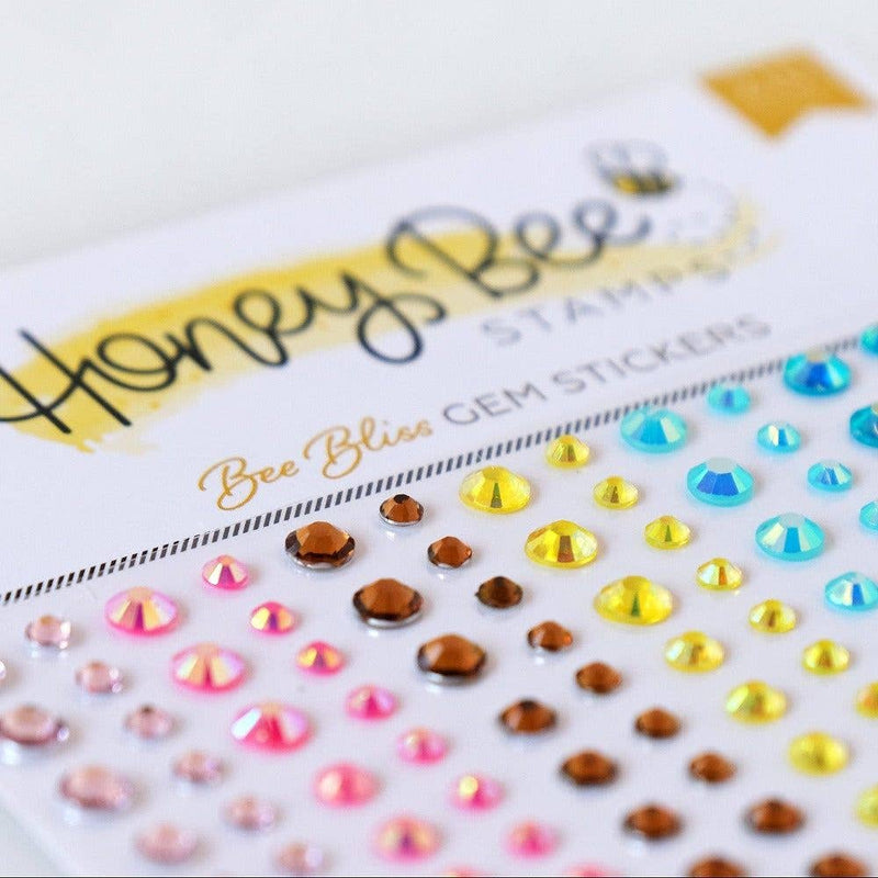 Bee Bliss Gem Stickers - 210 Count - Art Department LLC