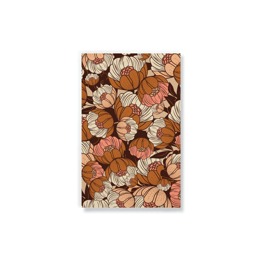Rustic Blossoms Soft Touch Classic Layflat Notebook - Art Department LLC