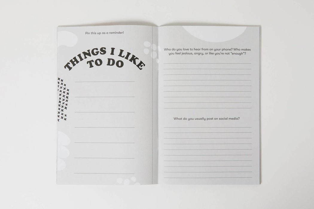 Unplugged: A Workbook to Reset Your Relationship w/ Screens - Art Department LLC