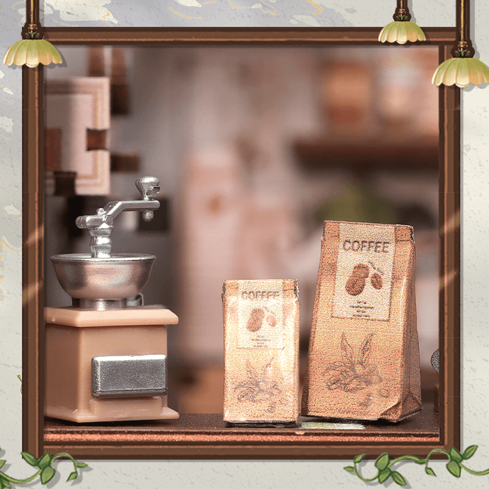 DIY Book Nook Kit: Sunny Café - Art Department LLC