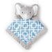 Elephant Plush Security Blanket - Grey - Art Department LLC