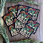 Anti Fascist Sticker | social justice matte vinyl - Art Department LLC