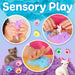 Sensory Mini Play Kit Jar with Cloud Clay: Pets Theme - Art Department LLC
