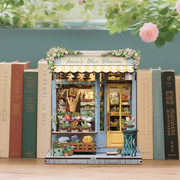DIY Book Nook Kit: Anna‘s Blue Blossom - Art Department LLC