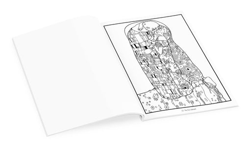 Gustav Klimt Coloring Book, inside
