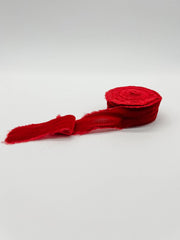 1.25" Raw Edge Velvet Ribbon - Art Department LLC