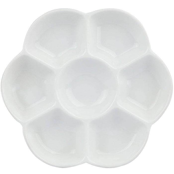 7 Well Porcelain Paint Palette