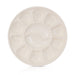 12 Well Round Ceramic Paint Palette - Art Department LLC
