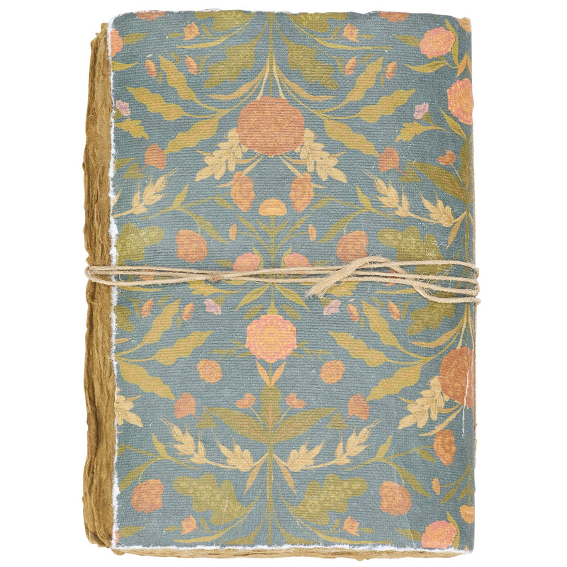 Dark Fall Folk Floral Journal - Art Department LLC