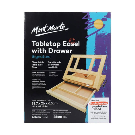 Table Easel with Drawer Signature - Art Department LLC