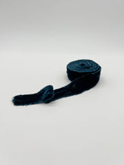 1.25" Raw Edge Velvet Ribbon - Art Department LLC