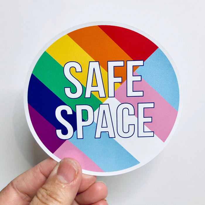 Safe Space Ally Sticker - Art Department LLC