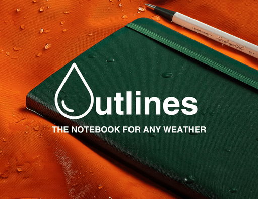 Outlines Weatherproof Notebooks - Art Department LLC