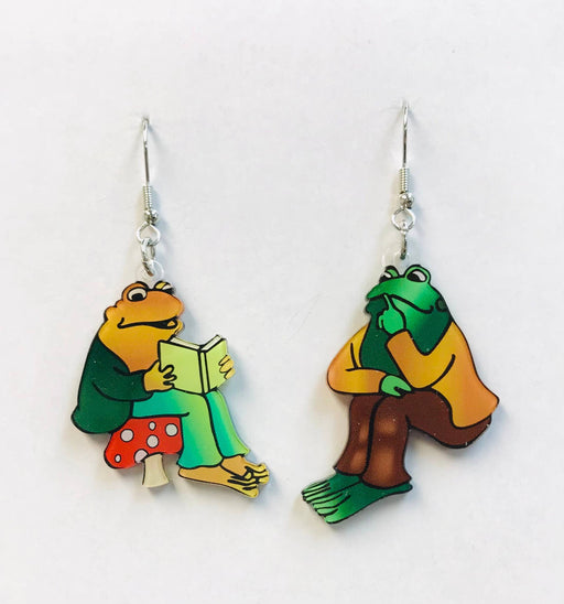 Frog and Toad Earrings - Art Department LLC