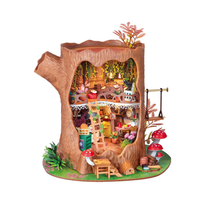 DIY Miniature House Kit: Fairytale Tree House - Art Department LLC