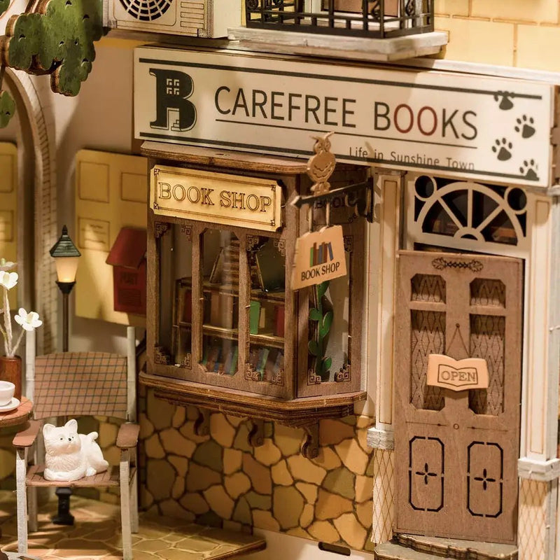 DIY Book Nook Kit: Sunshine Town - Art Department LLC