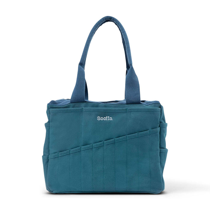Soolla Studio Artist Bag, Aquamarine, Knitting Tote - Art Department LLC