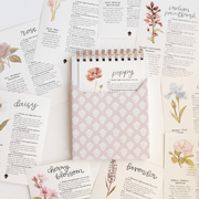 Flowers watercolor workbook - Art Department LLC