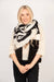 Aston Lightweight Scarf - Cream, Abstract - Art Department LLC