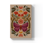 Purple Wings Kraft Layflat Notebook - Art Department LLC