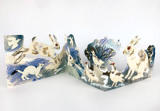 Winter Wildlife Collage Card - Mark Hearld - Art Department LLC