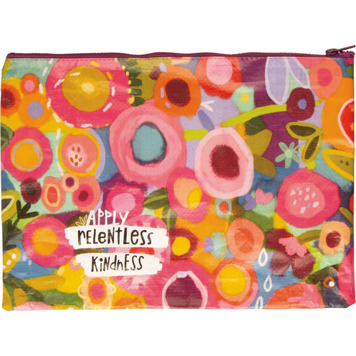Apply Relentless Kindness Zipper Folder