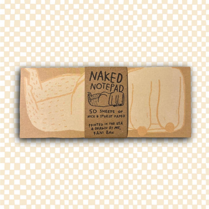 NAKED Notepad - Art Department LLC