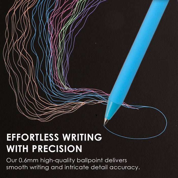 Retractable Colorflow Acrylic Gel Pen Set of 12 - Art Department LLC