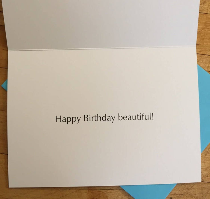 You're Beautiful Birthday Card