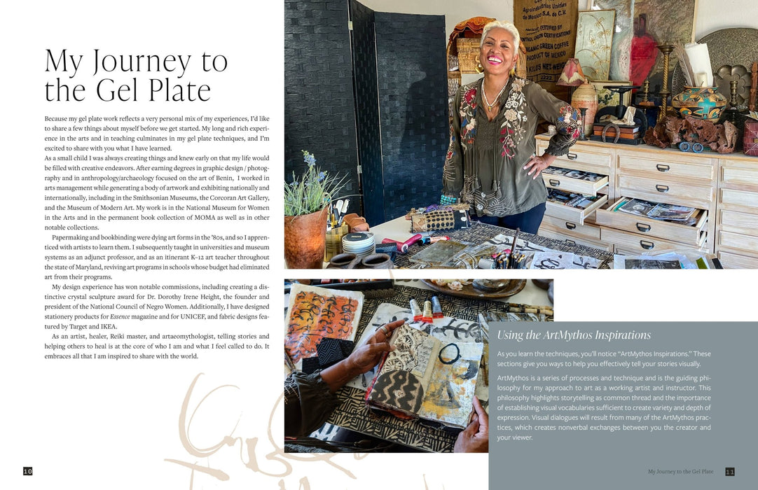 Gel Plate Printing for Mixed - Media Art - Art Department LLC