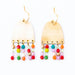 Happy Fringe Earrings - Art Department LLC