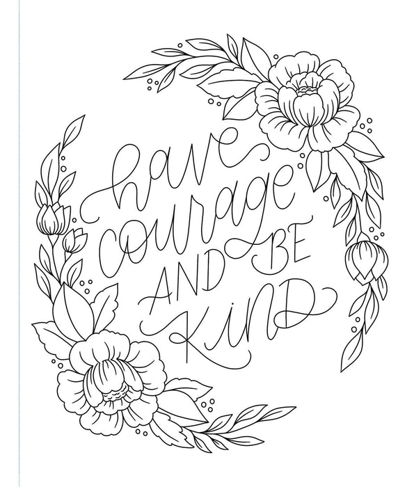 On the Bright Side Coloring Book - Art Department LLC