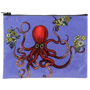 Blue Q Zipper Pouch - Art Department LLC