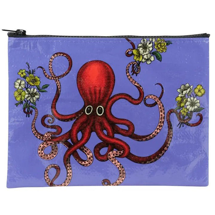 Blue Q Zipper Pouch - Art Department LLC