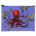 Blue Q Zipper Pouch - Art Department LLC