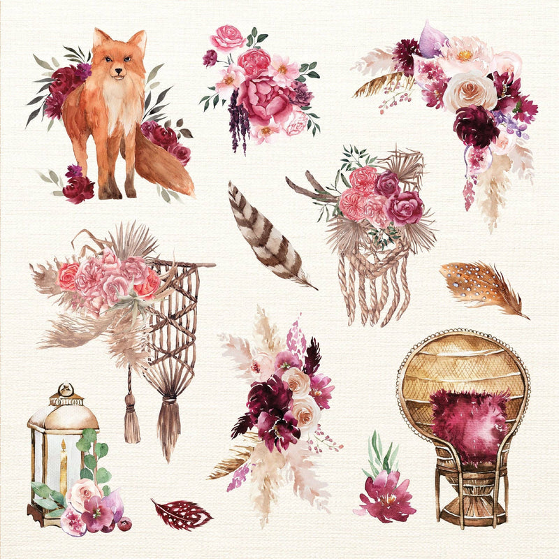 Boho Dreams Sticker Book - Art Department LLC