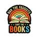Ban The Fascists Save The Books Sticker - Art Department LLC