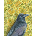 Raven (yellow) - Note Card - Art Department LLC