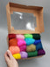 Large Wool Roving Box - 16 Colors - Art Department LLC