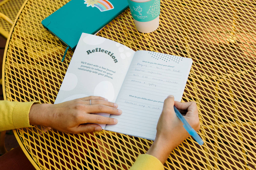 Unplugged: A Workbook to Reset Your Relationship w/ Screens - Art Department LLC