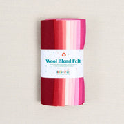 Wool Felt Sheets, XOXO Colorway - Art Department LLC