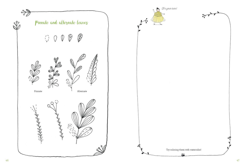 Floral Doodling Handbook - Art Department LLC